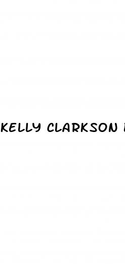 kelly clarkson before weight loss