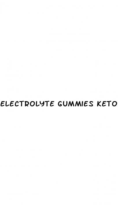 electrolyte gummies keto