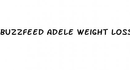 buzzfeed adele weight loss