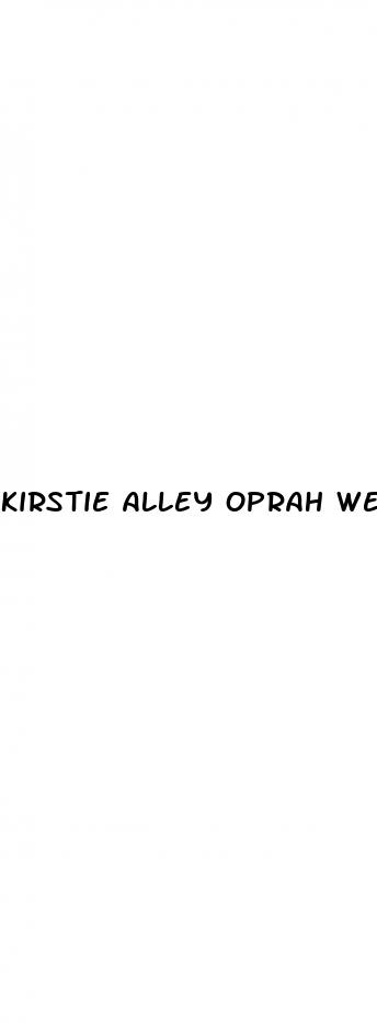 kirstie alley oprah weight loss
