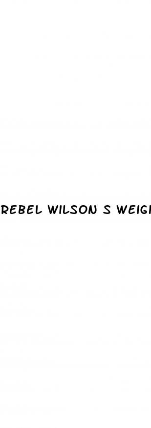 rebel wilson s weight loss program
