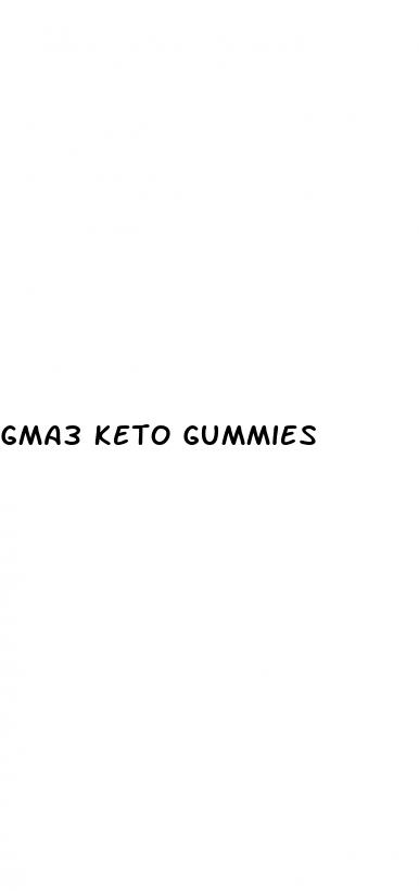 gma3 keto gummies