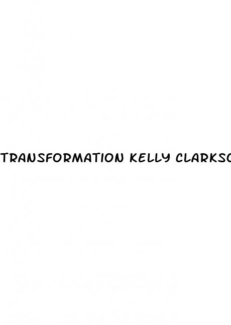 transformation kelly clarkson weight loss