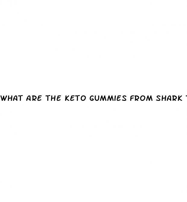 what are the keto gummies from shark tank