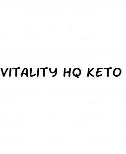 vitality hq keto acv gummies