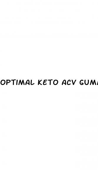 optimal keto acv gummies ingredients