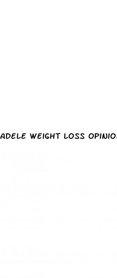 adele weight loss opinion