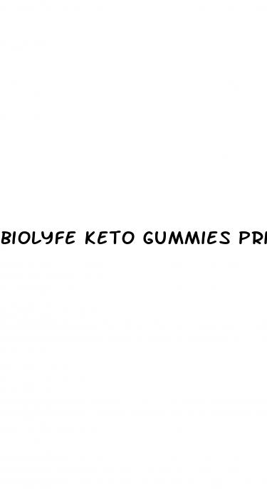 biolyfe keto gummies price