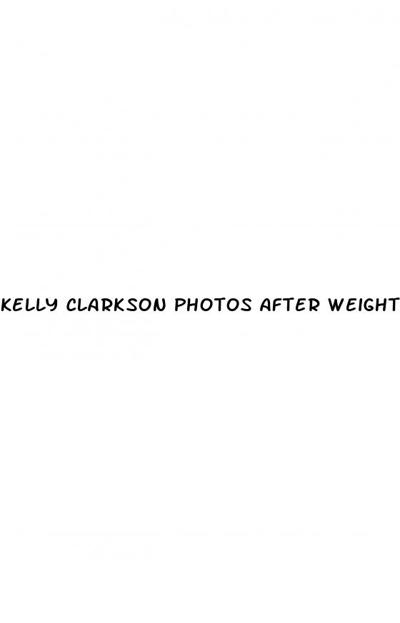 kelly clarkson photos after weight loss