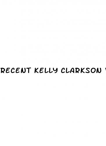 recent kelly clarkson weight loss