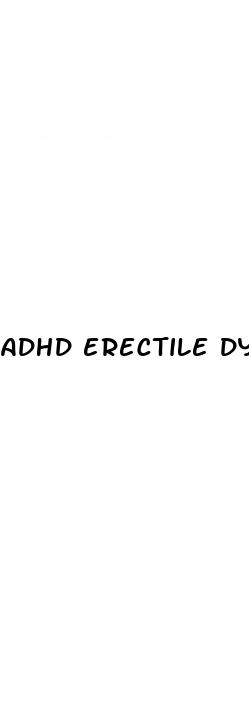 adhd erectile dysfunction comparison