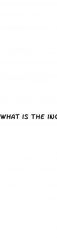 what is the ingredients in liquid nitro male enhancement shots