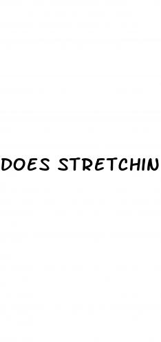 does stretching help with erectile dysfunction