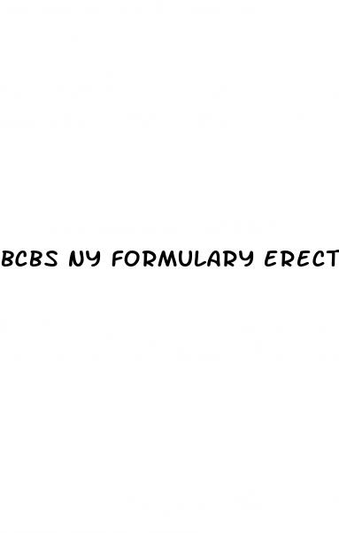 bcbs ny formulary erectile dysfunction medications