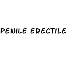 penile erectile dysfunction causes