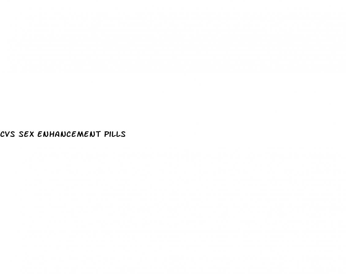 cvs sex enhancement pills