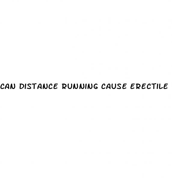 can distance running cause erectile dysfunction