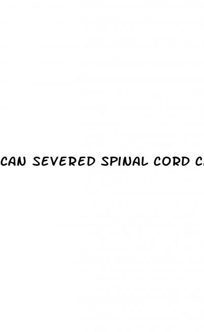 can severed spinal cord cause erectile dysfunction