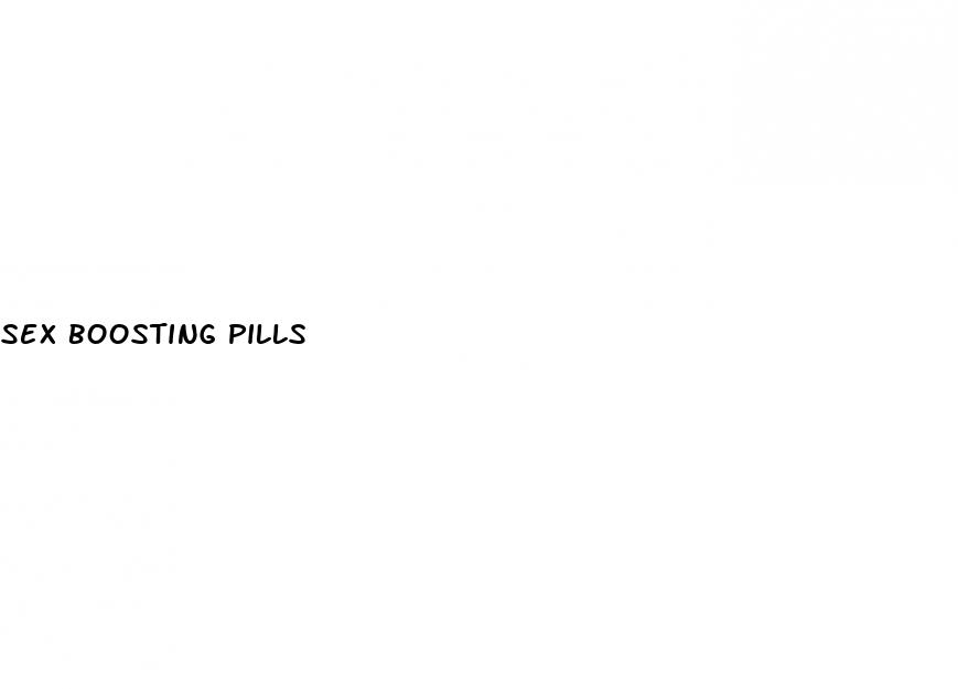 sex boosting pills