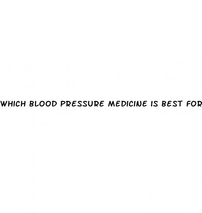 which blood pressure medicine is best for erectile dysfunction