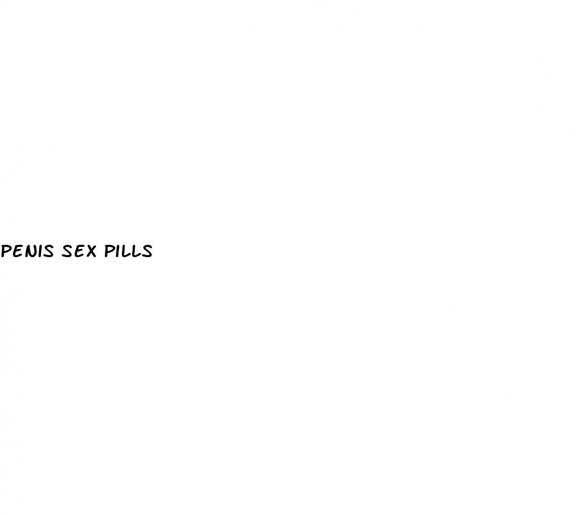 penis sex pills