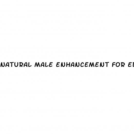 natural male enhancement for ed