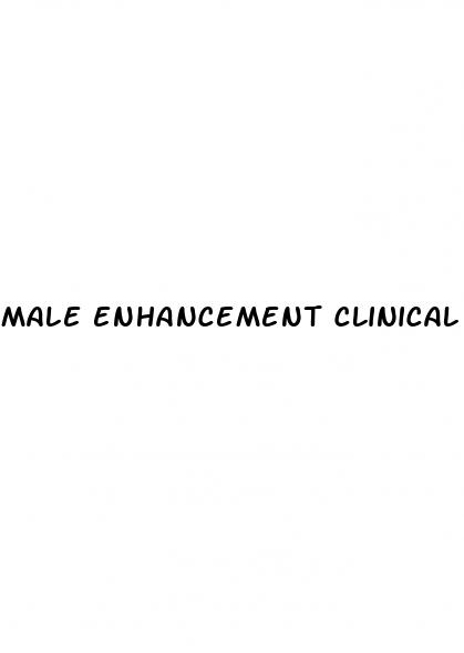 male enhancement clinical trials