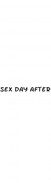 sex day after abortion pill