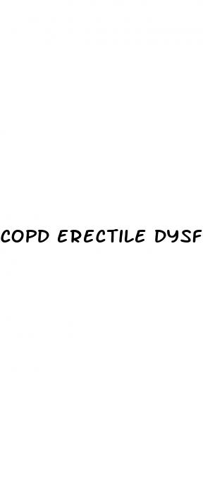 copd erectile dysfunction