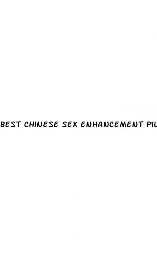 best chinese sex enhancement pills
