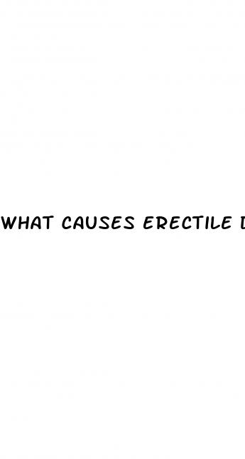 what causes erectile dysfunction in your 40s