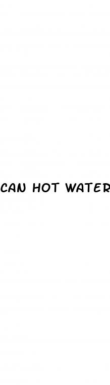 can hot water cause erectile dysfunction
