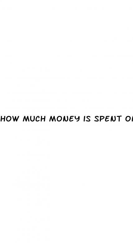 how much money is spent on erectile dysfunction research