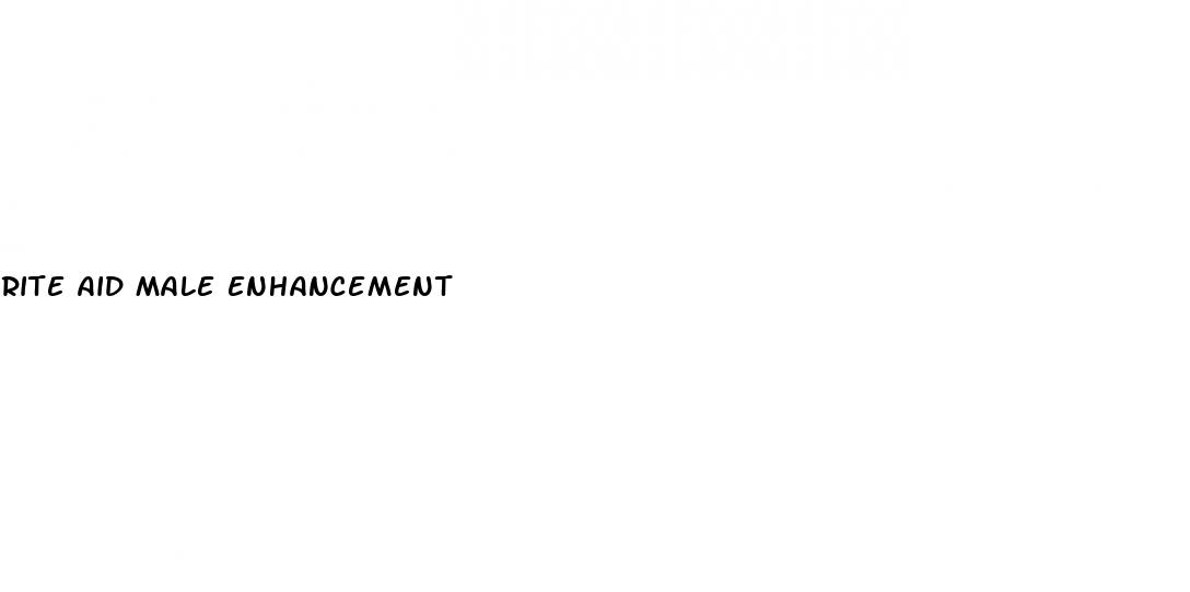 rite aid male enhancement