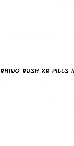 rhino rush xr pills ingredients