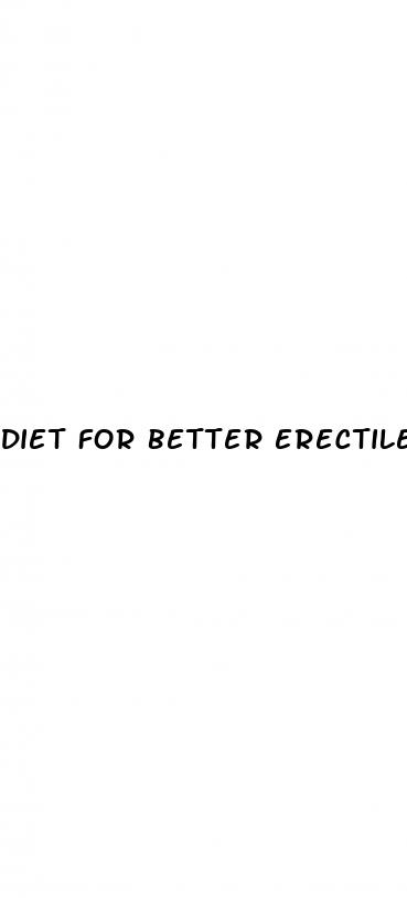 diet for better erectile dysfunction