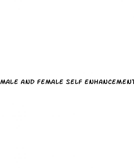 male and female self enhancement motivations