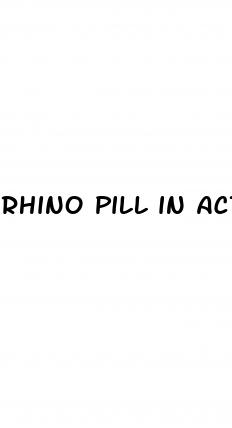 rhino pill in action