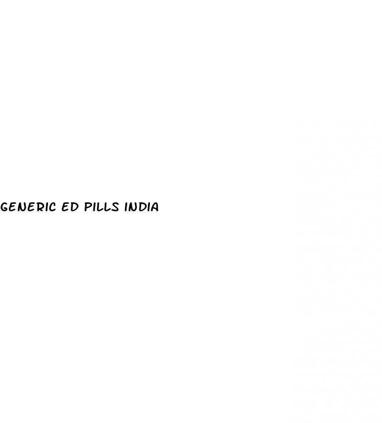 generic ed pills india