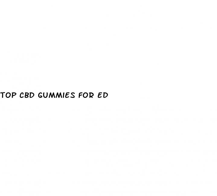 top cbd gummies for ed