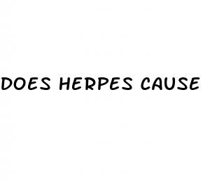 does herpes cause erectile dysfunction