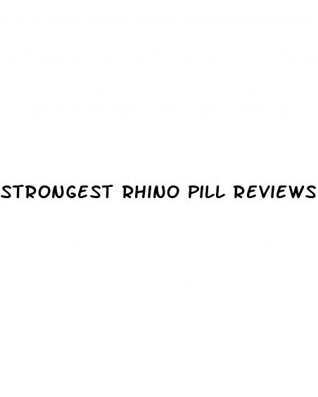 strongest rhino pill reviews