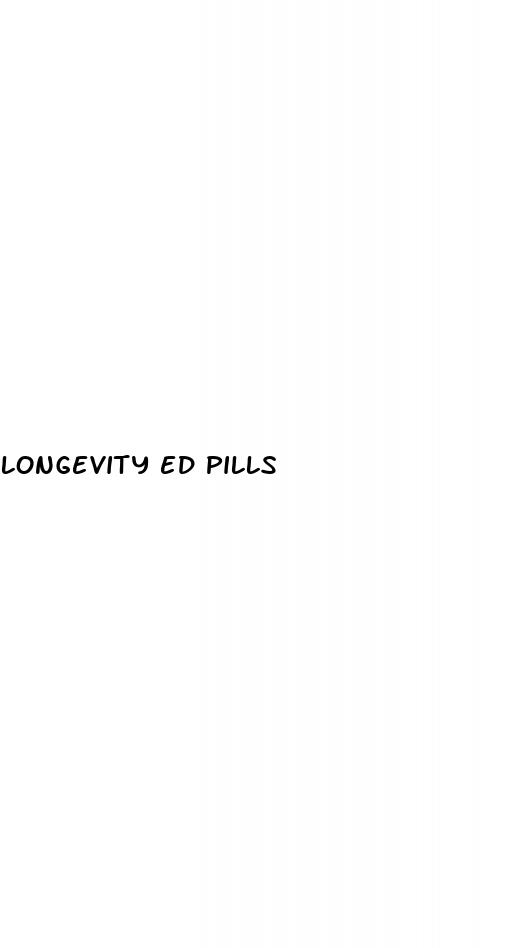 longevity ed pills