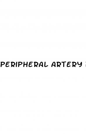 peripheral artery disease erectile dysfunction