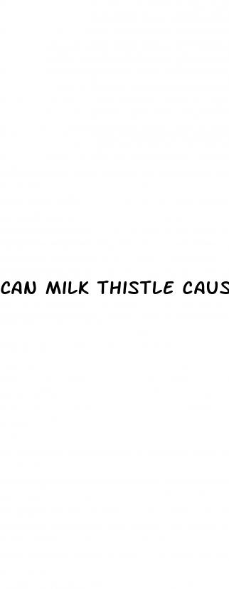 can milk thistle cause erectile dysfunction