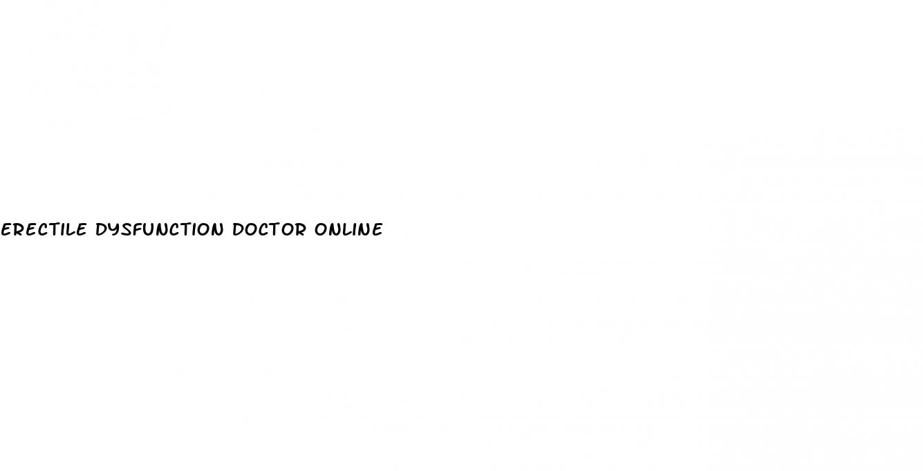 erectile dysfunction doctor online