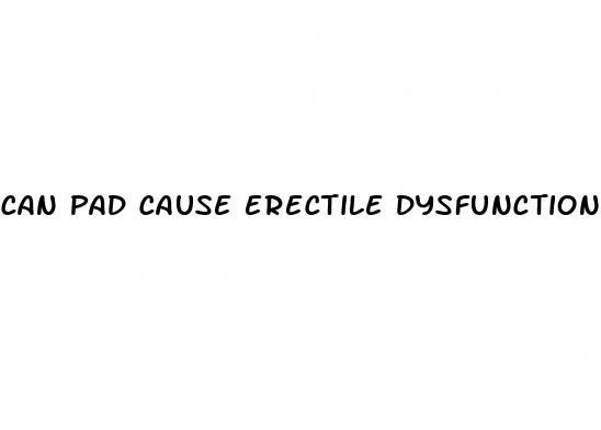 can pad cause erectile dysfunction