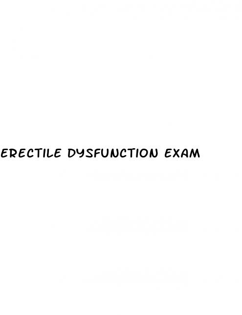 erectile dysfunction exam