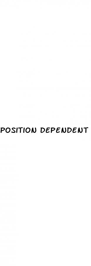 position dependent erectile dysfunction symptoms