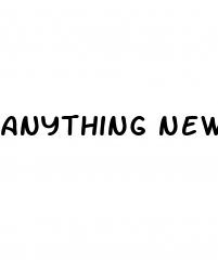 anything new for erectile dysfunction